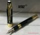 2018 Replica Mont Blanc JFK Fountain Pen Black Barrel35 (5)_th.jpg